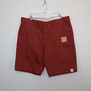 Sonoma Life+Style Men's Vintage Washed Shorts Rusty Size 40 NWT